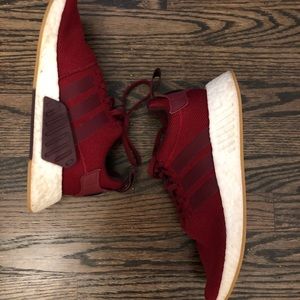 velvet red adidas nmds